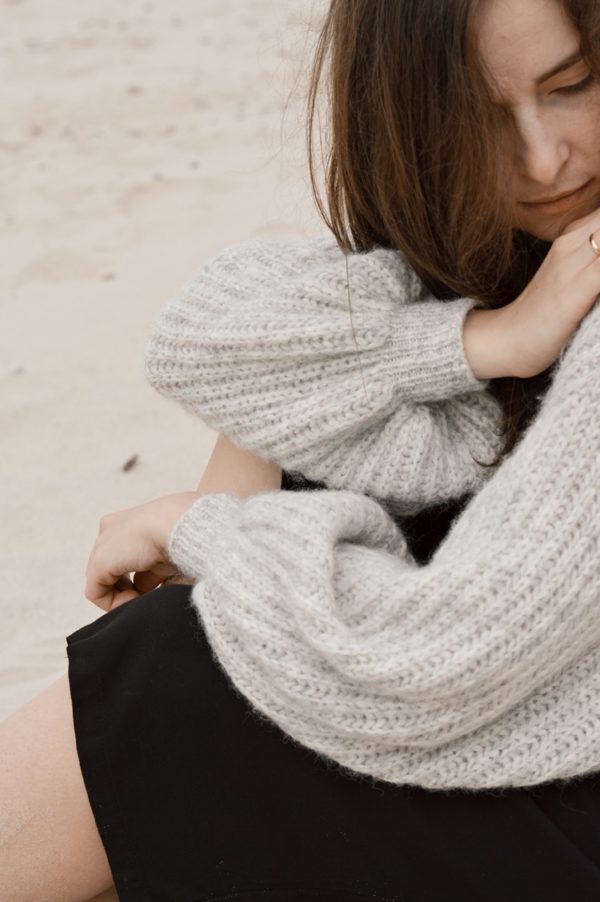 Candy Wool Sweater - wzór na drutach
