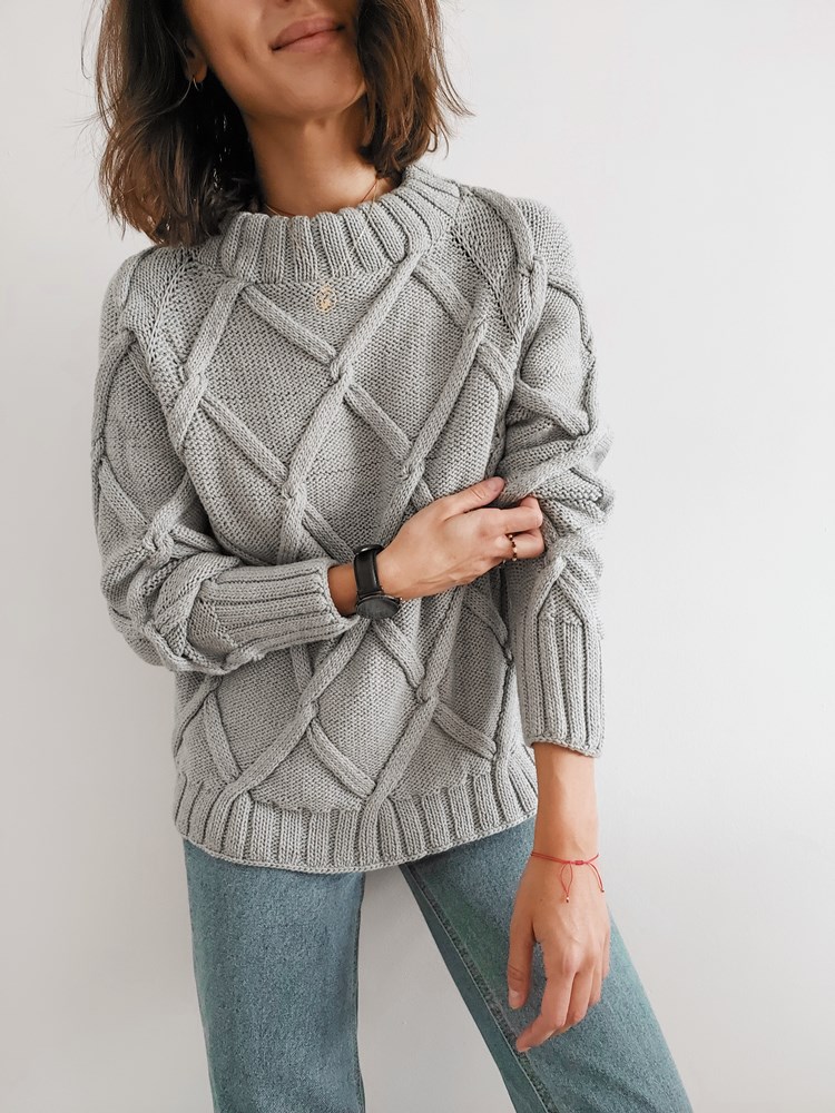 Royal Cable Sweater