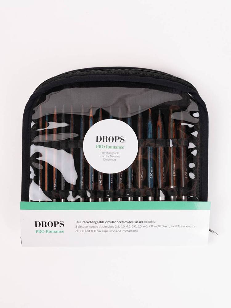 Zestaw drutów wymiennych DROPS Pro Romance
