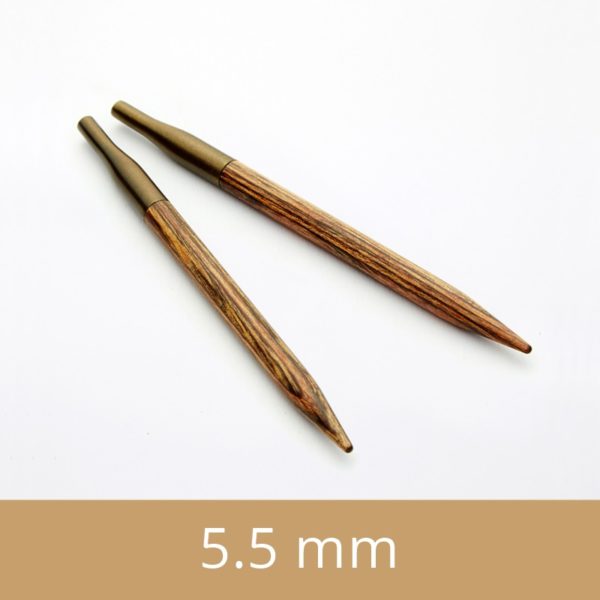 Krótkie druty wymienne KnitPro GINGER 5.5 mm
