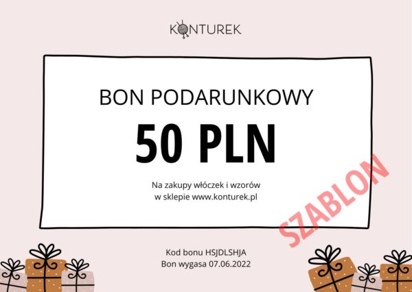 Bon podarunkowy 50 PLN