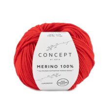 KATIA CONCEPT Merino 100 - Czerwony (4)