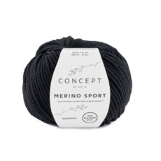 KATIA CONCEPT Merino Sport - Czarny (02)