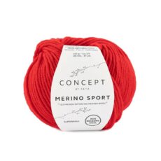 KATIA CONCEPT Merino Sport - Czerwony (04)