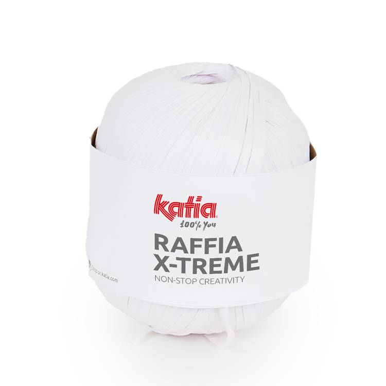 KATIA Raffia X-treme - Biały (100)