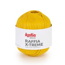 KATIA Raffia X-treme - Musztardowy (108)