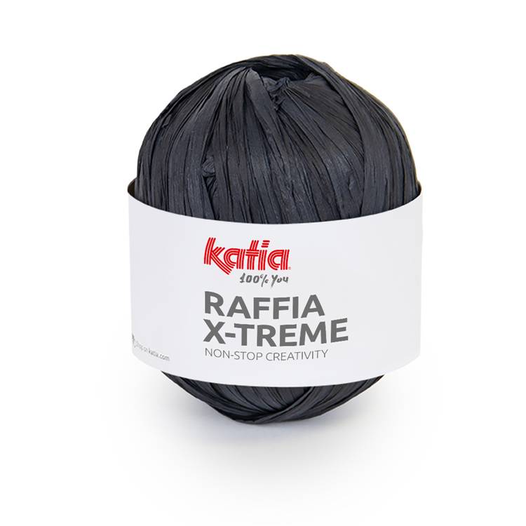 KATIA Raffia X-treme - Czarny (109)