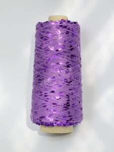 WOLLE HALLE Paillettengarn - Amethyst (AJ027)
