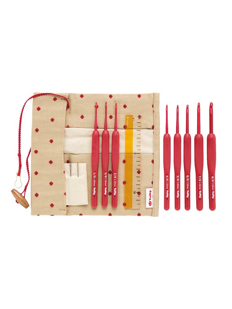 Zestaw szydełek Tulip ETIMO Red