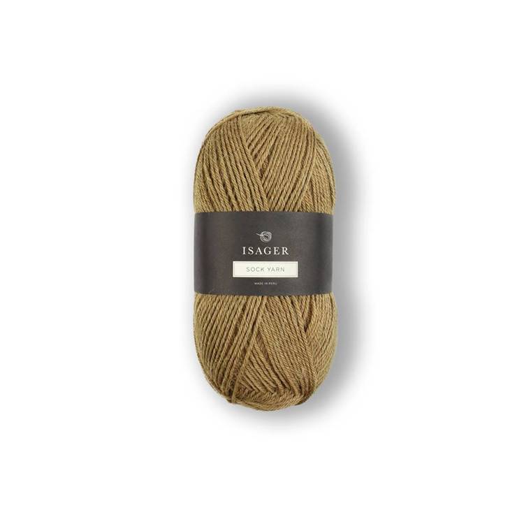 ISAGER Sock Yarn - Ciemny beż (7)