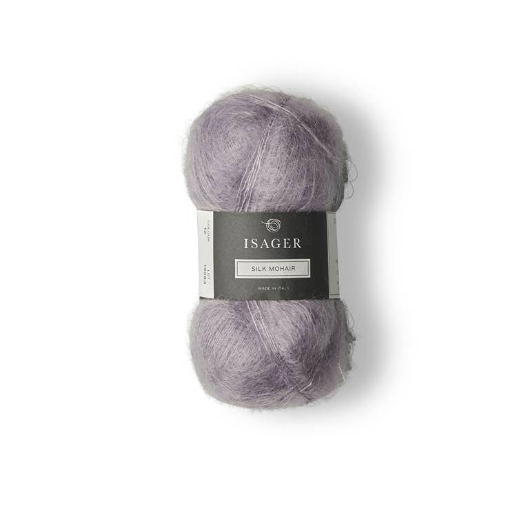 ISAGER Silk Mohair - Lawenda (12)
