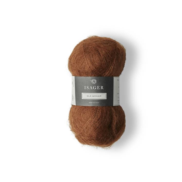 ISAGER Silk Mohair - Czekolada (33)