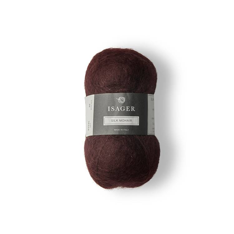 ISAGER Silk Mohair - Brąz (36)