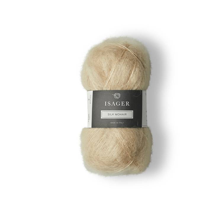 ISAGER Silk Mohair - Beż (6)
