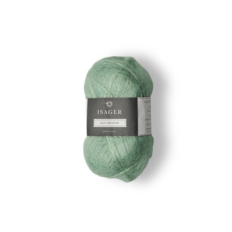 ISAGER Silk Mohair - Szałwia (67)