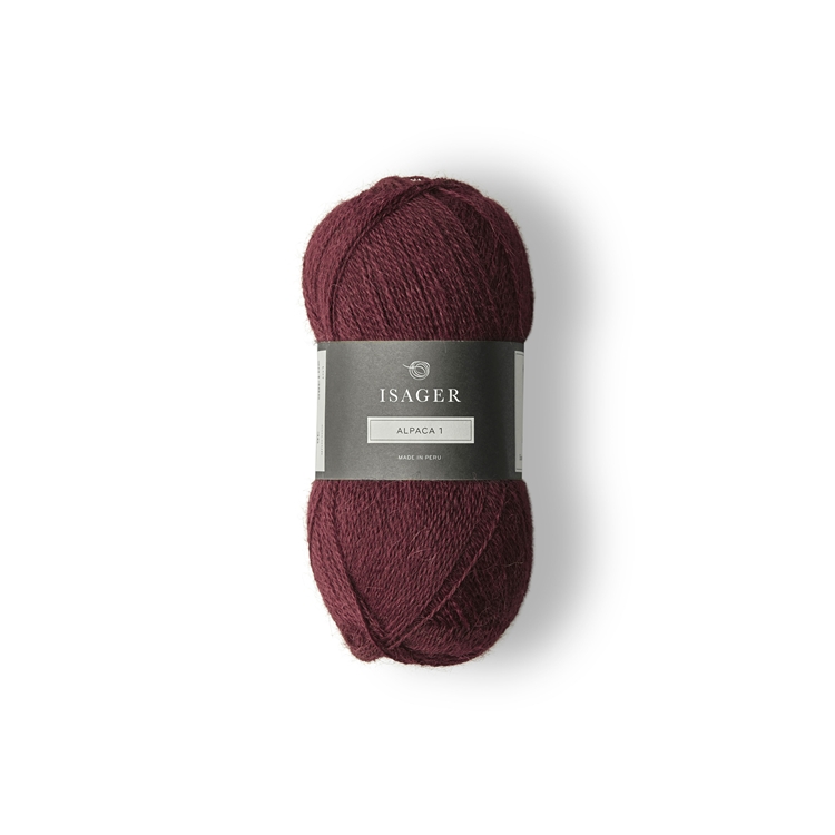ISAGER Alpaca 1 - Śliwka (36)