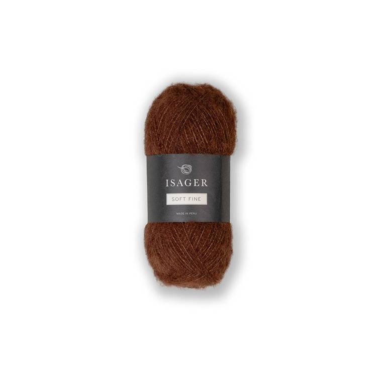 ISAGER Soft Fine - Ceglasty (1)