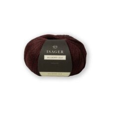 ISAGER Mulberry Silk - Bordeaux