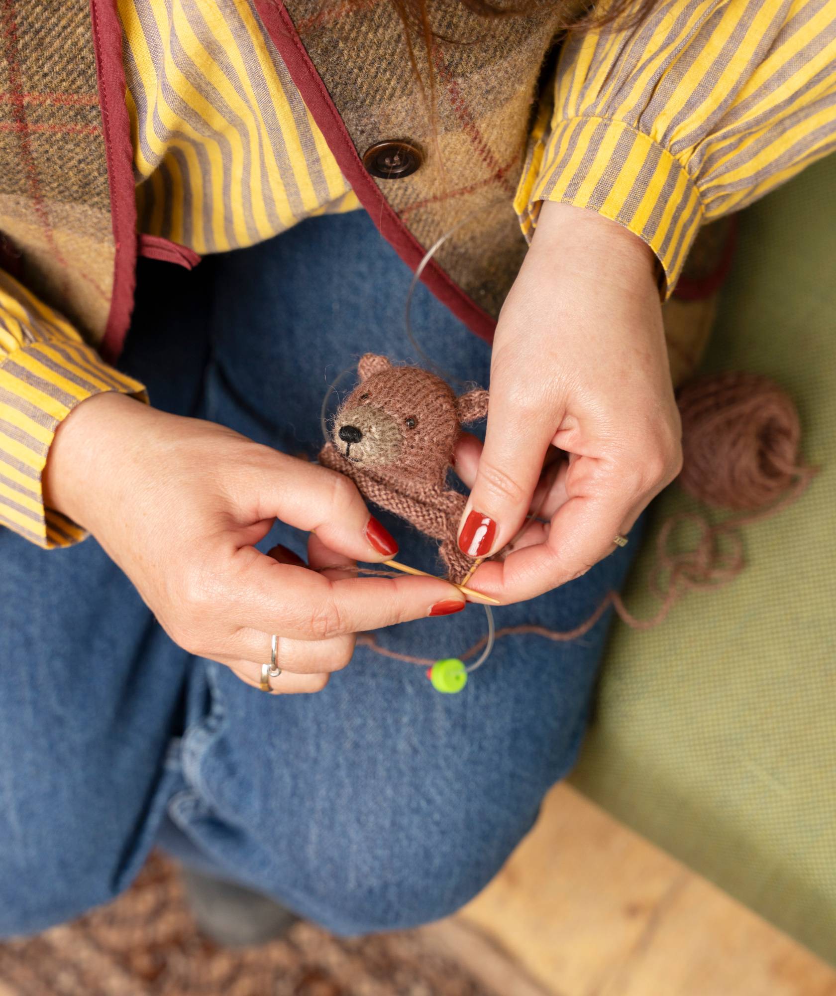 Chez Myrtil - More Seamless Friends To Knit And Love - Cinthia Vallet (w języku angielskim) - obrazek 26