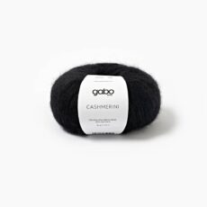 GABO WOOL Cashmerini - Czerń (500)