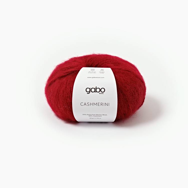 GABO WOOL Cashmerini - Wino (5015)