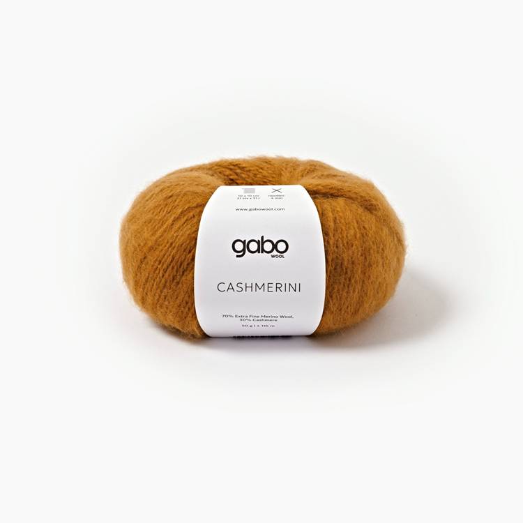 GABO WOOL Cashmerini - Karmelowy Brąz (5497)