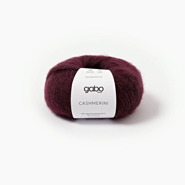 GABO WOOL Cashmerini - Burgund (5910)