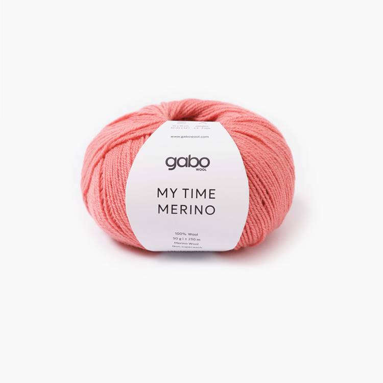 GABO WOOL My Time Merino - Koralowy Sorbet (9009)