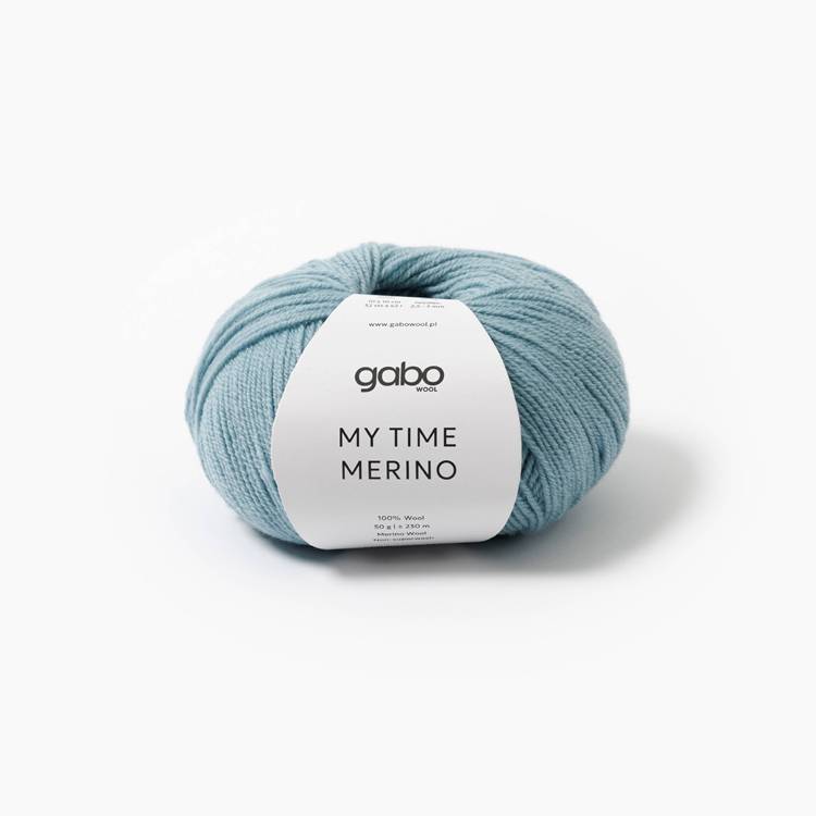 GABO WOOL My Time Merino - Błękitny (9060)