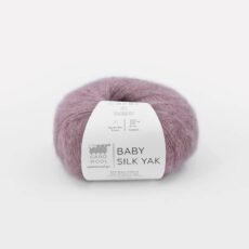 GABO WOOL Baby Silk Yak - Brudny Róż (9716)