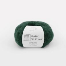 GABO WOOL Baby Silk Yak - Leśna Zieleń (9172)