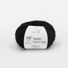 GABO WOOL Baby Silk Yak - Czerń (9500)