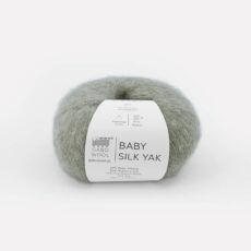 GABO WOOL Baby Silk Yak - Szaro-szałwiowy (9562)