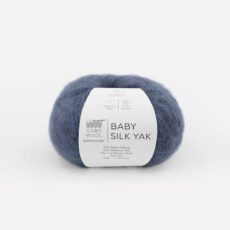 GABO WOOL Baby Silk Yak - Szaro-niebieski (9917)