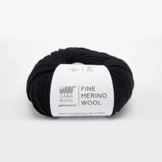 GABO WOOL Fine Merino Wool - Czerń (500)