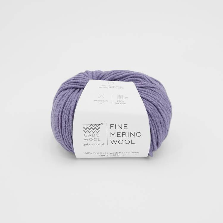 GABO WOOL Fine Merino Wool - Jasna Lila (3382)