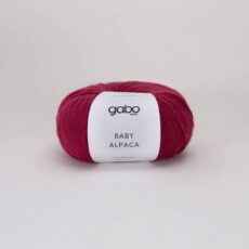 GABO WOOL Baby Alpaca - Burgundowa Czerwień (1216)
