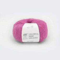 GABO WOOL Eco/Colorful Baby Brushed - Candy Róż (7007)