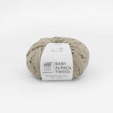 GABO WOOL Baby Alpaca - Tweed Chałwa (T403)