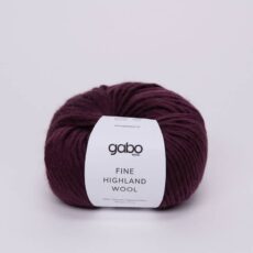 GABO WOOL Fine Highland Wool - Burgund (2910)