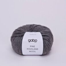 GABO WOOL Fine Highland Wool - Szary (2143)
