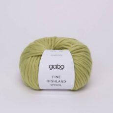 GABO WOOL Fine Highland Wool - Zielona Herbata (2477)