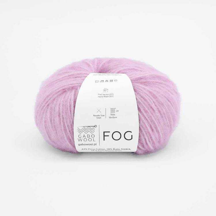 GABO WOOL Fog - Brudny Róż (6159)
