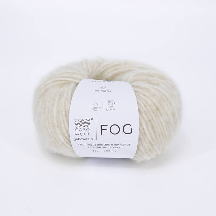 GABO WOOL Fog - Beż (6680)