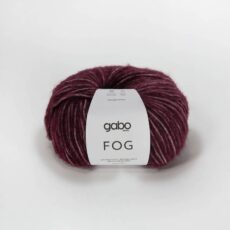 GABO WOOL Fog - Burgund (6910)