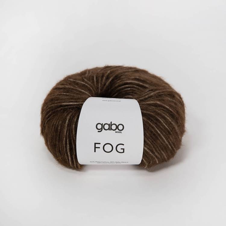 GABO WOOL Fog - Wenge (6351)