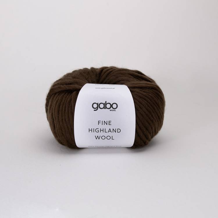 GABO WOOL Fine Highland Wool - Wenge (2351)
