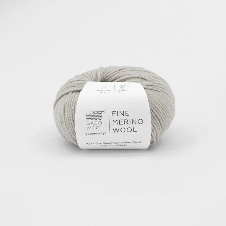 GABO WOOL Fine Merino Wool - Migdałowy (3412)