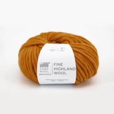 GABO WOOL Fine Highland Wool - Kurkuma (AM1180)