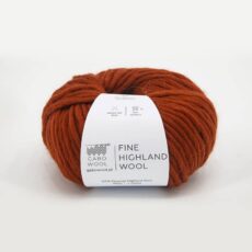 GABO WOOL Fine Highland Wool - Terakota (AM2160)